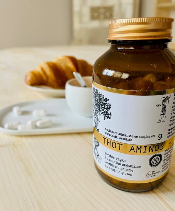 100% essential amino acids; plant based.