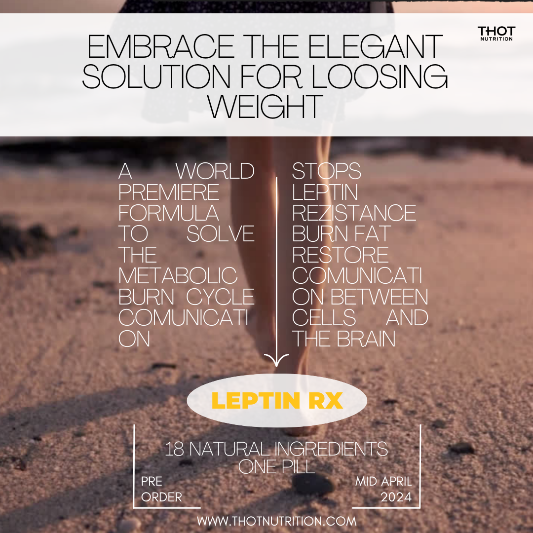 Leptin Rx - The solution for Leptin resistance and fat burning mechanisms inhibition.